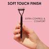 image:imageJAPONESQUE  Velvet Touch Lash Separator 043 x 579 x 118 inches  Eyelash Comb Lash Separator Tool Remove Mascara Clumps Arc Lash Brush Black
