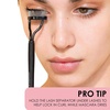 image:imageJAPONESQUE  Velvet Touch Lash Separator 043 x 579 x 118 inches  Eyelash Comb Lash Separator Tool Remove Mascara Clumps Arc Lash Brush Black
