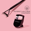 image:imageJAPONESQUE  Velvet Touch Lash Separator 043 x 579 x 118 inches  Eyelash Comb Lash Separator Tool Remove Mascara Clumps Arc Lash Brush Black