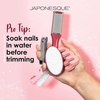 image:imageJAPONESQUE 6Pieces Value Pedicure Set Includes  Toenail Clipper Metal Callus Smoother Exfoliating Pumice Stone Scrub Brush amp 2 Toe Separators
