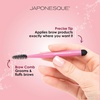 image:imageJAPONESQUE Brow Builder Kit  Includes Lamination Spatula 5 Brow Stencils and Brush for Gels Waxes and Eyebrow Makeup