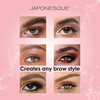 image:imageJAPONESQUE Brow Builder Kit  Includes Lamination Spatula 5 Brow Stencils and Brush for Gels Waxes and Eyebrow Makeup