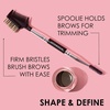 image:imageJAPONESQUE Brow amp Lash Shaper with 3 Different Spoolie Brushes for Separating Lashes Eliminating Mascara Clumps and Grooming and Shaping Brows