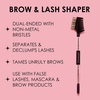 image:imageJAPONESQUE Brow amp Lash Shaper with 3 Different Spoolie Brushes for Separating Lashes Eliminating Mascara Clumps and Grooming and Shaping Brows