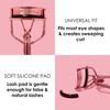 image:imageJAPONESQUE Comfort Grip Eyelash Curler for Natural amp False Lashes Universal Fit LongLasting Curl