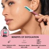 image:imageJAPONESQUE Dermaplaner with Soothing Aloe Comfort Strip  Skin Tool with Ultra Precision Blade for Facial Hair Removal and Exfoliation 3pk
