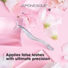 image:imageJAPONESQUE False Lash Applicator Tweezers  Lash Pad Cushioned Safety Tweezers  Dual Ended Lash Applicator Tool With Built In Stainless Steel Lash Comb