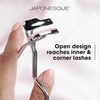 image:imageJAPONESQUE False Lash Fuser and Curler  Fuse Natural Lashes to False Eyelashes  No More Flyaway Corners Great Tool for Short Natural Lashes