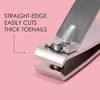 image:imageJAPONESQUE Fingernail amp Toenail Clippers Set with Salon Quality Sharp Blades Made from Stainless SteelStainless Handle