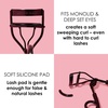image:imageJAPONESQUE Pro Performance Eyelash Curler for Almond Monolid or Hooded Eyes Eye Lash Curler Delivers Sweeping Lash Volume amp Eye Opening C Curl Ergonomic PrecisionCrafted Pivot Design