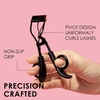 image:imageJAPONESQUE Pro Performance Eyelash Curler for Almond Monolid or Hooded Eyes Eye Lash Curler Delivers Sweeping Lash Volume amp Eye Opening C Curl Ergonomic PrecisionCrafted Pivot Design