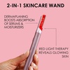 image:imageJAPONESQUE SKINTherapy LumeBlade Facial Dermaplane Razor with Soothing Red Light Therapy at the Blade Includes 2 Replacement Blades