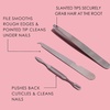 image:imageJAPONESQUE Travel Manicure Kit  6Piece Nail Tool Set in Compact Case for AtHome amp Travel Use