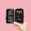 image:imageJAPONESQUE Travel Manicure Kit  6Piece Nail Tool Set in Compact Case for AtHome amp Travel Use