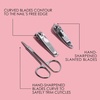 image:imageJAPONESQUE Travel Manicure Kit  6Piece Nail Tool Set in Compact Case for AtHome amp Travel Use