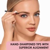 image:imageJAPONESQUE Tweezers Set 2 Pack Precision Slant Tip amp PointedSlant Tip