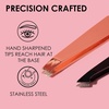 image:imageJAPONESQUE Tweezers Set 2 Pack Precision Slant Tip amp PointedSlant Tip
