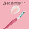 image:imageJaponesque Dermaplaner with Soothing Aloe Comfort Strip  Facial Dermaplane Razor Skin Tool with Ultra Precision Blade for Facial Hair Removal and Exfoliation 5pk