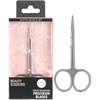 image:imageJAPONESQUE Beauty Scissors for Trimming Facial Hair Brow and Nail Care with UltraSharp SalonQuality Stainless Steel Blades Curved for Safety and Precision1 Count Pack of 1