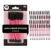 image:imageJAPONESQUE Dual Ended Lash amp Brow Tool  Eyelash Separator amp Eyebrow Brush Spoolie 2pk 48ct