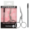 image:imageJAPONESQUE Eyebrow Scissors And Spoolie Small Scissors For Grooming