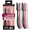 image:imageJAPONESQUE Precision Dermaplaner Facial Razors  2pk 6 Piece Set Eyebrow and Facial Hair Single Blade Razors for Women and Men 2pk 6ct