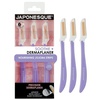 image:imageJaponesque Soothe Disposable Dermaplane Razor for Women Face Facial Exfoliation Hair Removal Eyebrow Razor amp Face Shaver for Women amp Men With Nourishing Jojoba Stainless Steel Shave Tool Kit 3pc