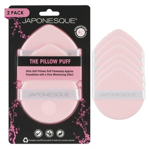 image:imageJAPONESQUE Pillow Puff Makeup Sponge for Flawless Liquid amp Cream Foundation Application